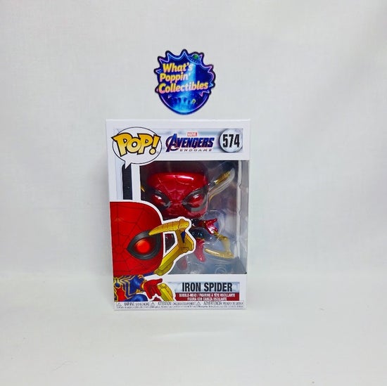 Iron Spider #574 Funko Pop! With Protector Marvel Avengers Endgame