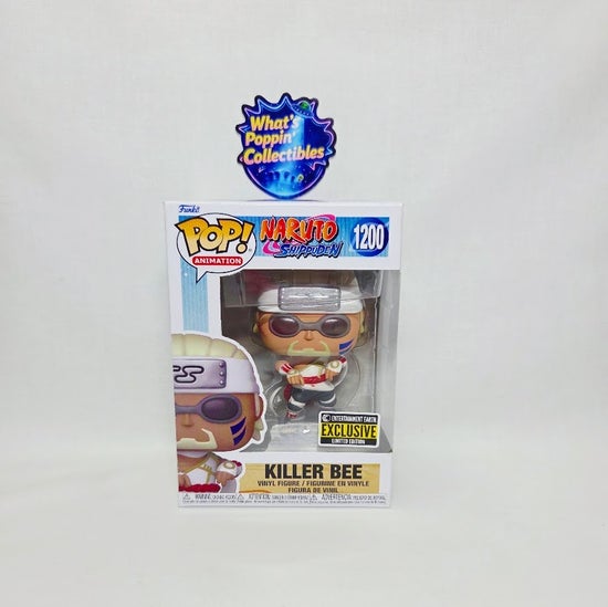 Killer Bee #1200 Exclusive Funko Pop! With Protector Naruto Shippuden