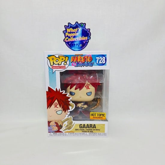 Gaara #728 Exclusive Funko Pop! With Protector Naruto Shippuden
