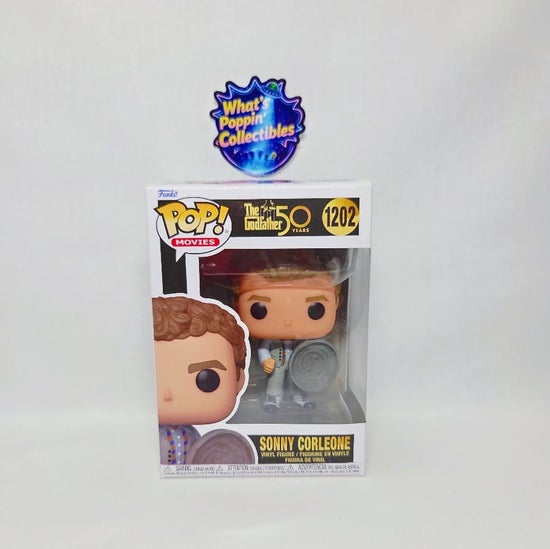Sonny Corleone #1202 Funko Pop! With Protector The Godfather