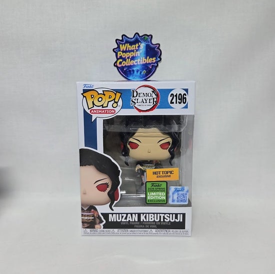Muzan Kibutsuji #2196 Exclusive Funko Pop! With Protector Demon Slayer