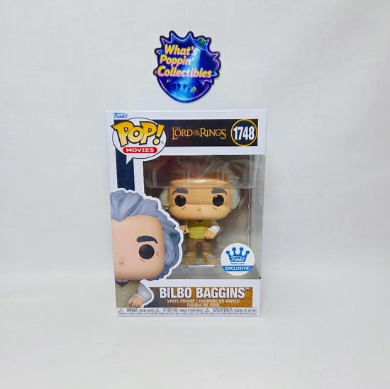 Bilbo Baggins #1748 Exclusive Funko Pop! With Protector The Lord of the Rings