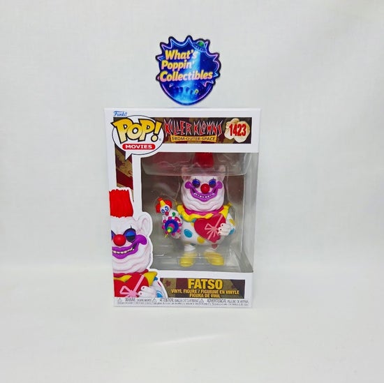 Fatso #1423 Funko Pop! With Protector Killer Klowns From Outer Space