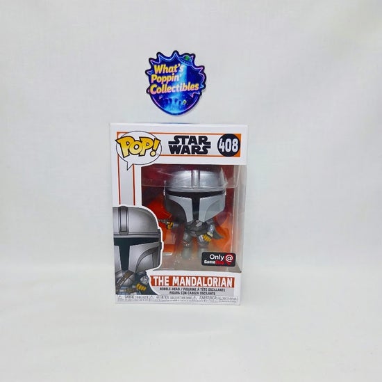 The Mandalorian #408 Exclusive Funko Pop! With Protector Star Wars