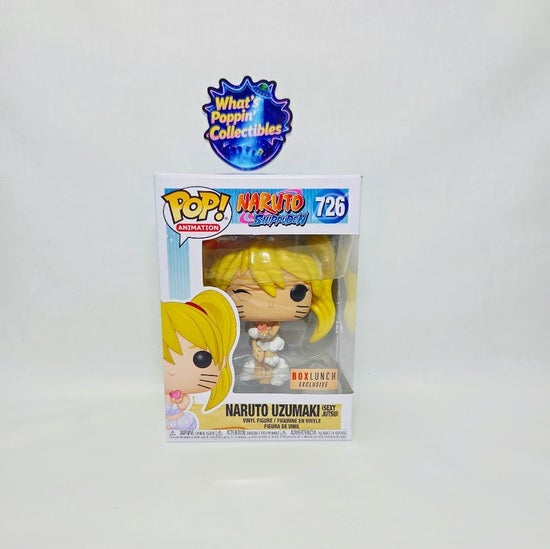 Naruto Uzumaki (Sexy Jutsu) #726 Exclusive Funko Pop! With Protector Naruto Shippuden