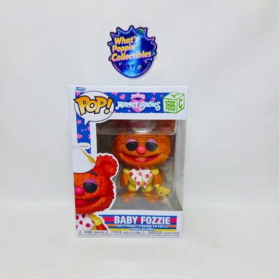 Baby Fozzie #1695 Funko Pop! With Protector Muppet Babies