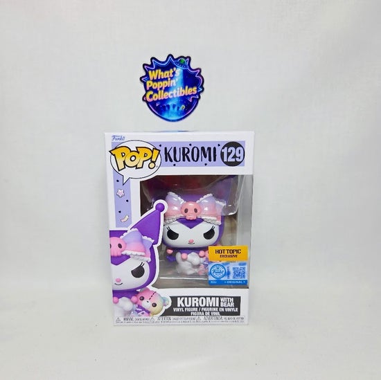 Kuromi With Bear #129 Exclusive Funko Pop! With Protector Kuromi