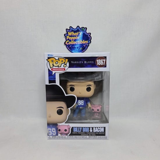 Billy Bob & Bacon #1867 Funko Pop! With Protector Varsity Blues