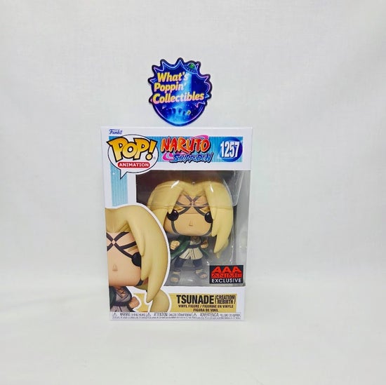 Tsunade (Creation Rebirth) #1257 Exclusive Funko Pop! With Protector Naruto Shippuden