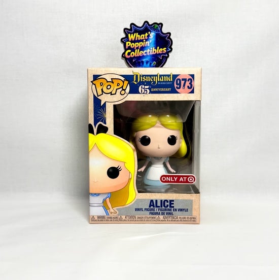 Alice #973 Exclusive Funko Pop! With Protector Alice in Wonderland Disney