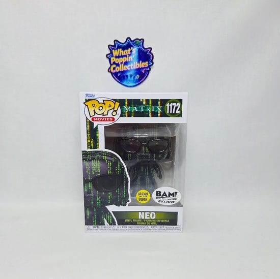 Neo #1172 Glow in the Dark Exclusive Funko Pop! With Protector Matrix