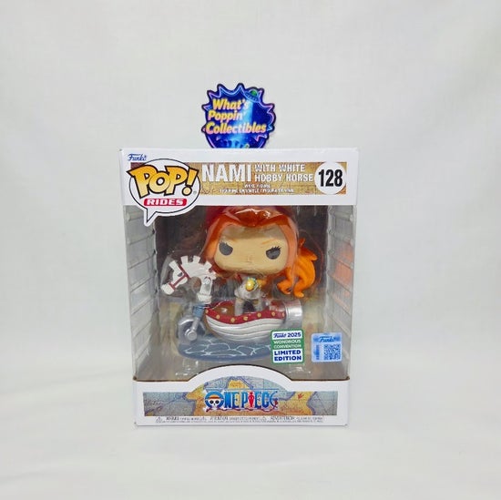 Nami with White Hobby Horse #128 Exclusive Funko Pop! One Piece