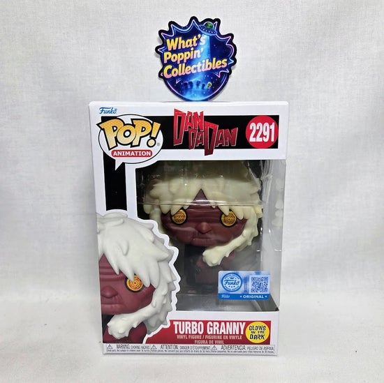 Turbo Granny #2291 Exclusive Glow in the Dark Funko Pop! With Protector Dan Da Dan
