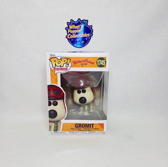 Gromit #1745 Funko Pop! With Protector Wallace & Gromit
