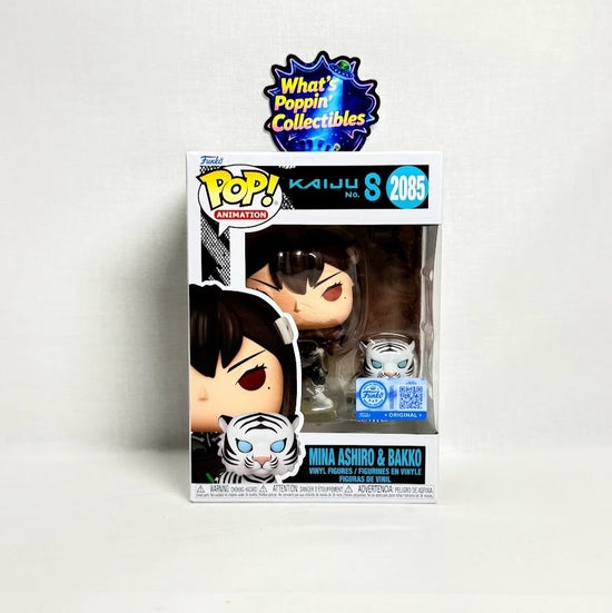 Mina Ashiro & Bakko #2085 Exclusive Funko Pop! With Protector Kauju No. 8