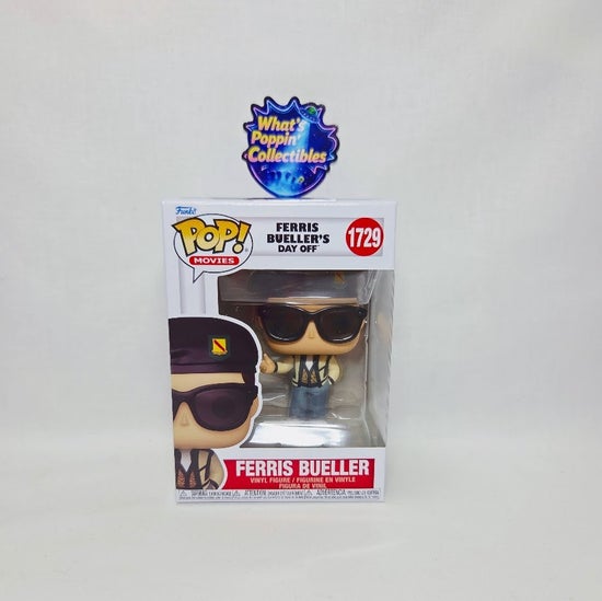 Ferris Bueller #1729 Funko Pop! With Protector Ferris Bueller's Day Off