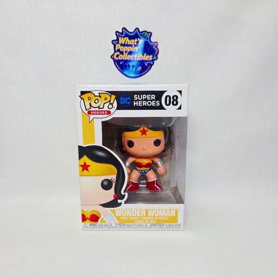 Wonder Woman #08 Funko Pop! With Protector DC Super Heroes