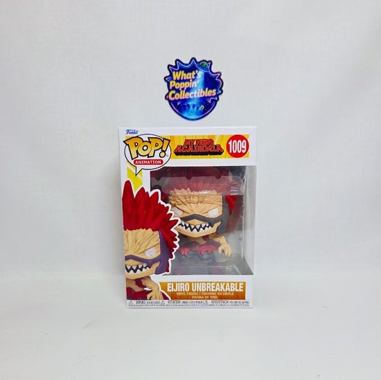Eijiro Unbreakable #1009 Funko Pop! With Protector My Hero Academia