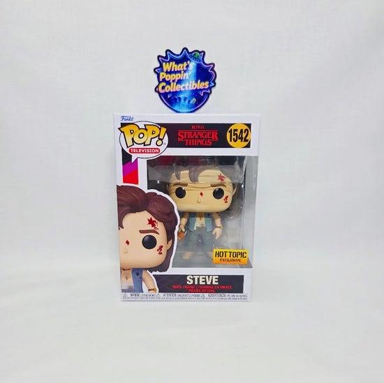 Steve #1542 Exclusive Funko! With Protector Stranger Things Netflix