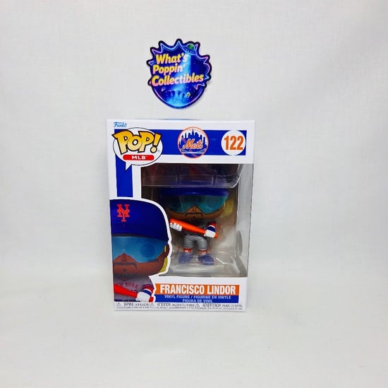 Francisco Lindor #122 Funko Pop! With Protector MLB Mets