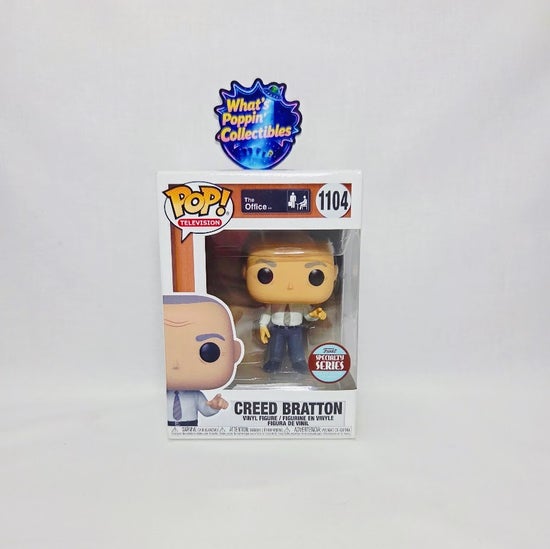 Creed Bratton #1104 Exclusive Funko Pop! With Protector The Office